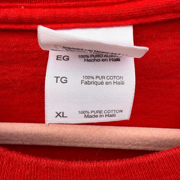 VINTAGE y2k SHORT sleeve Gildan t shirt size XL valentines day - Picture 9 of 9